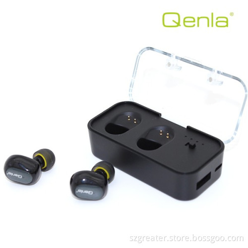 Mini true wireless bluetooth earphone ear buds,TWS bluetooth earphone earbuds tws with charging case for IOS/ Android devices